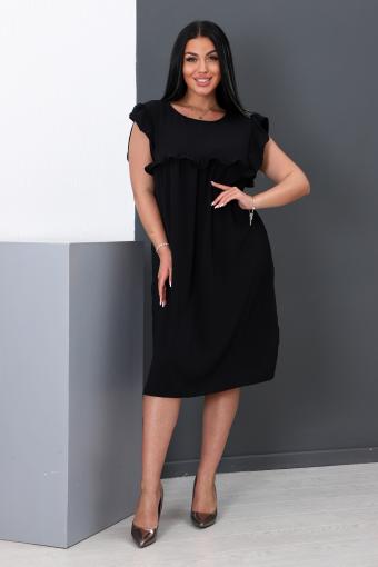 Платье 52280 (Черный) - Ивтекс-Плюс