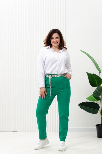 С27038 брюки женские (Зеленый) - Ивтекс-Плюс