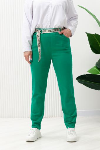 С27038 брюки женские (Зеленый) (Фото 2)