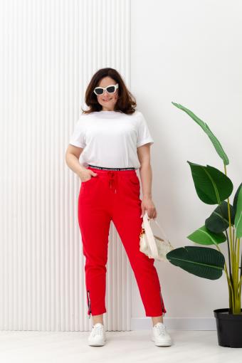С27036 брюки женские (Красный) - Ивтекс-Плюс
