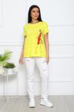 Ледис - футболка желтый (Фото 1)